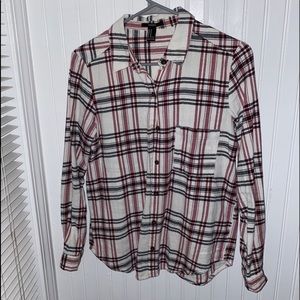 plaid long sleeve